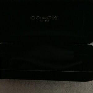 Coach Sleek Black Eyewear Case